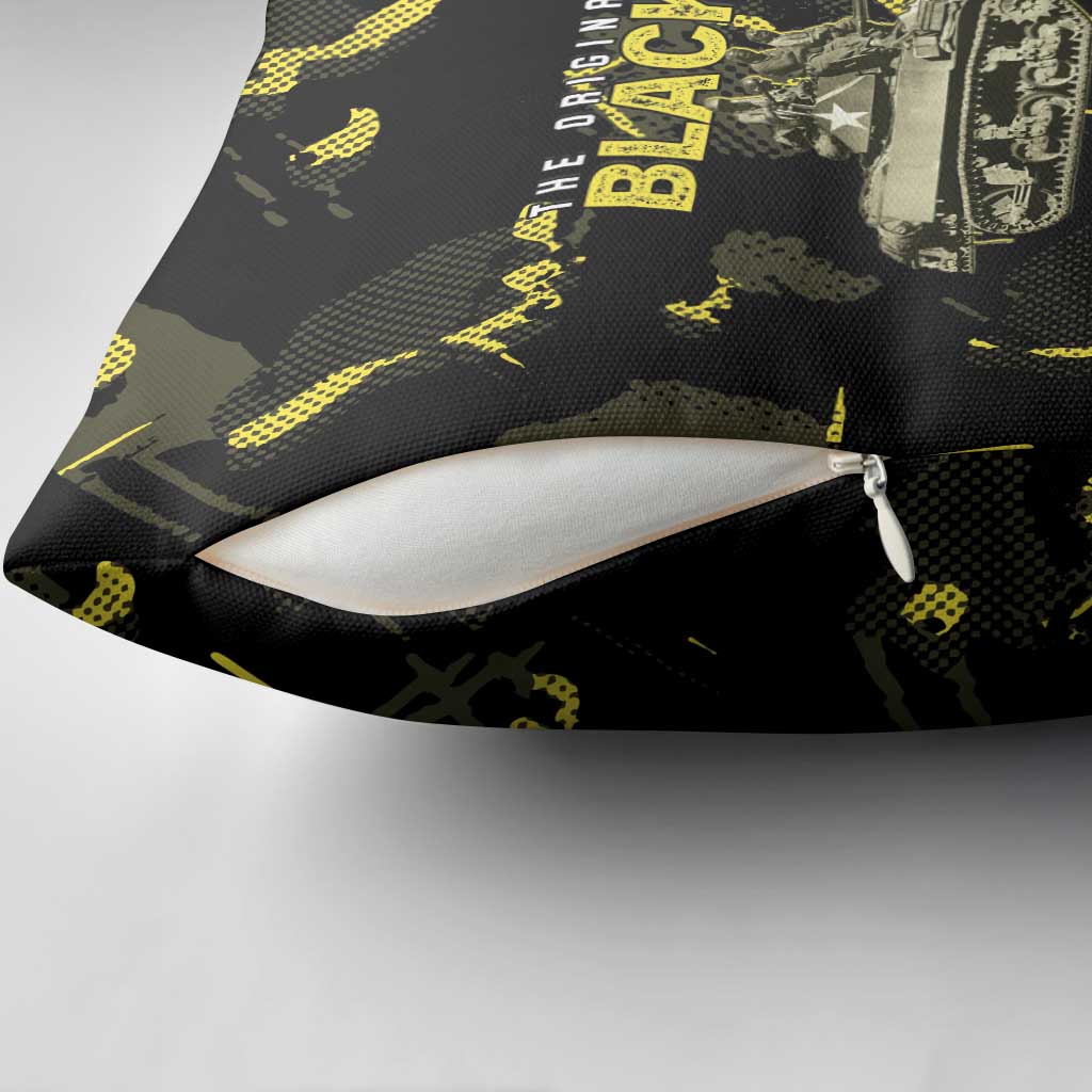 The Original Black Panthers 761st Tank Battalion Pillow Cover African American Heroes - African Pride