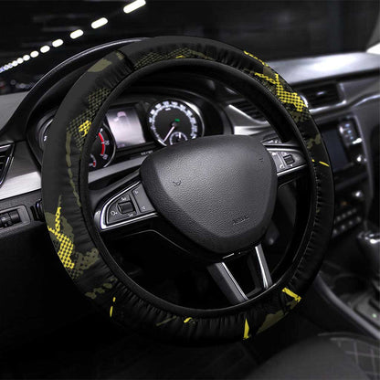 The Original Black Panthers 761st Tank Battalion Steering Wheel Cover African American Heroes - African Pride