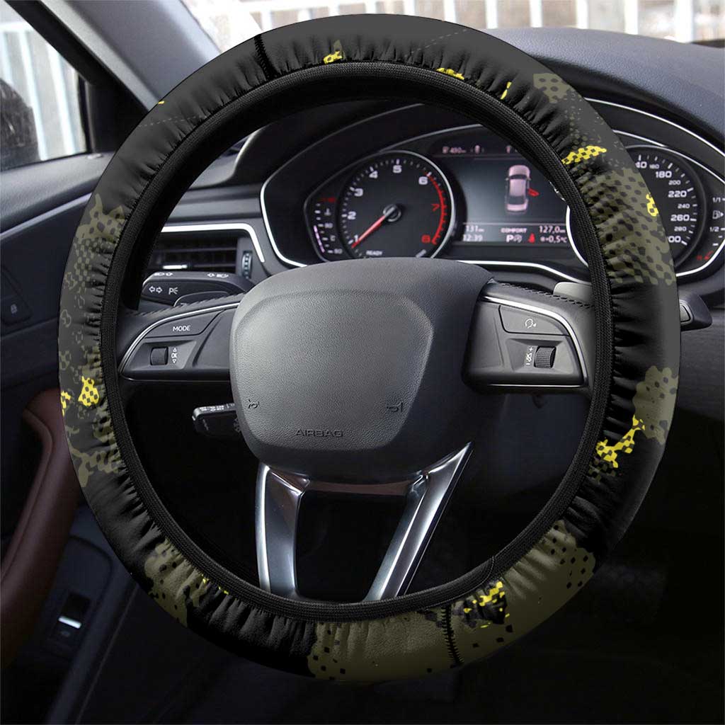 The Original Black Panthers 761st Tank Battalion Steering Wheel Cover African American Heroes - African Pride