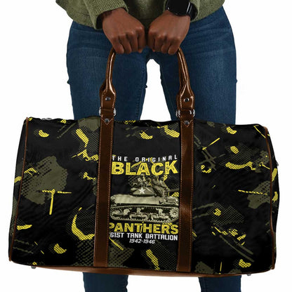 The Original Black Panthers 761st Tank Battalion Travel Bag African American Heroes - African Pride