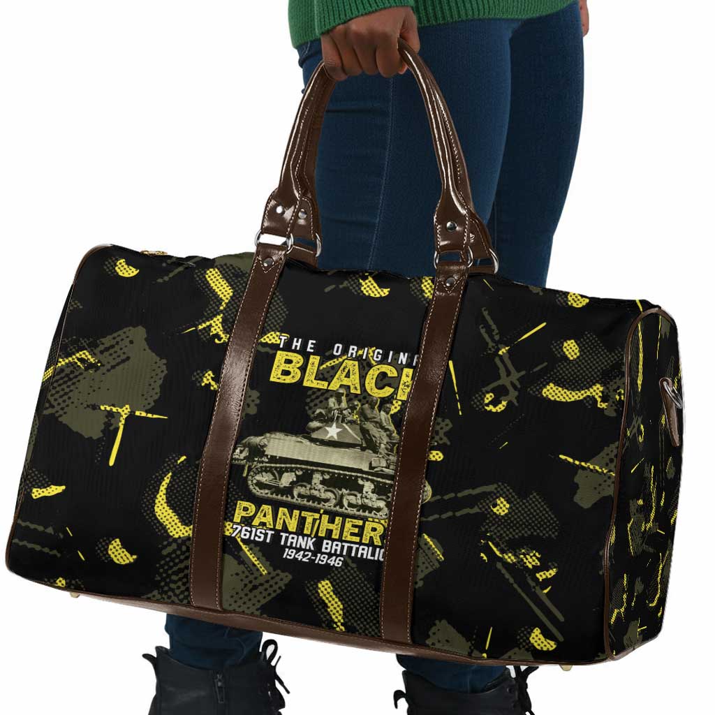 The Original Black Panthers 761st Tank Battalion Travel Bag African American Heroes - African Pride