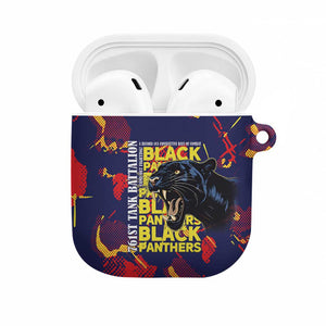 761st Tank Battalion Black Panthers AirPods Case Legendary African American WWII - African Pride