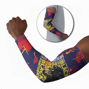 761st Tank Battalion Black Panthers Arm Sleeves Legendary African American WWII - African Pride