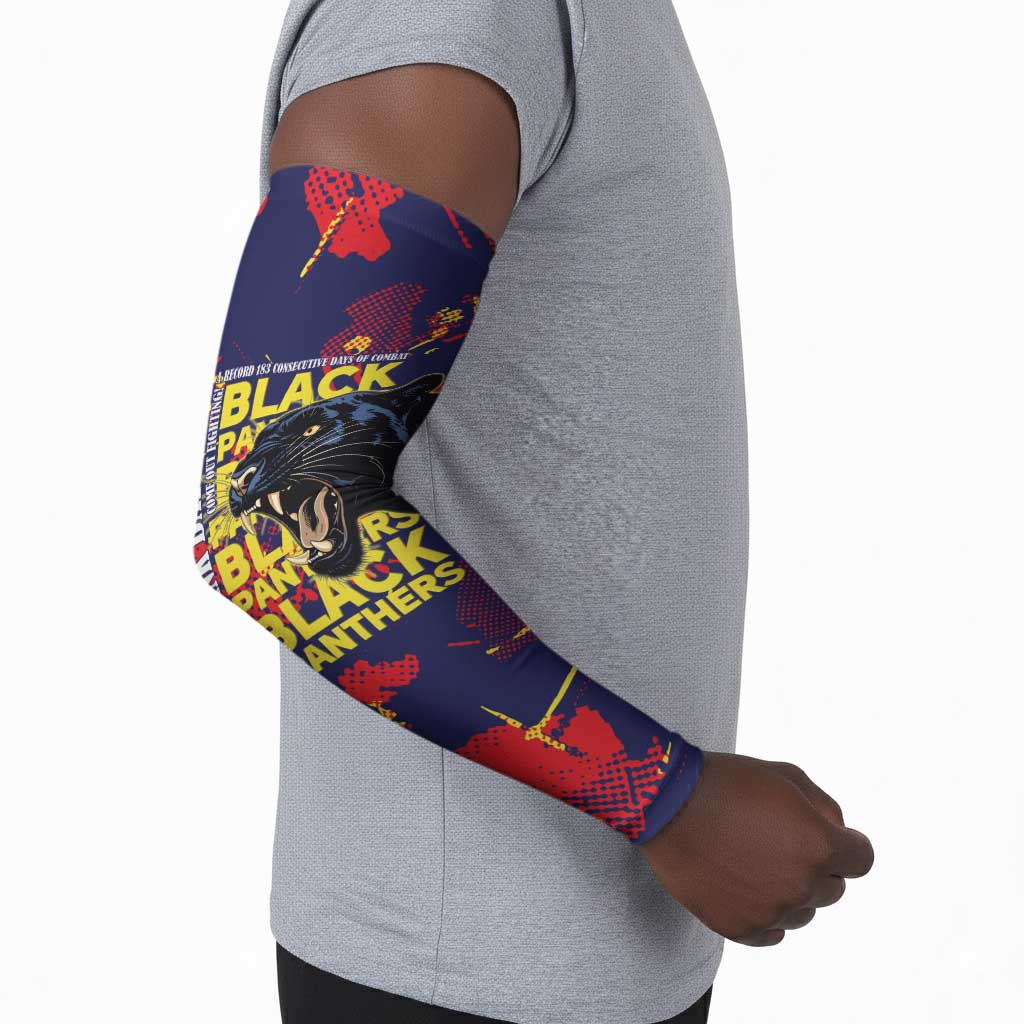 761st Tank Battalion Black Panthers Arm Sleeves Legendary African American WWII - African Pride