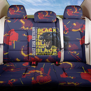761st Tank Battalion Black Panthers Back Car Seat Cover Legendary African American WWII - African Pride