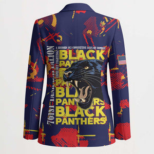 761st Tank Battalion Black Panthers Blazer Legendary African American WWII - African Pride
