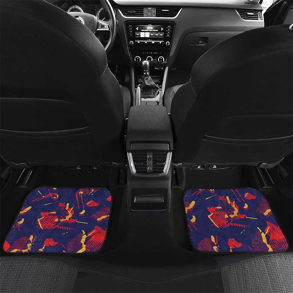 761st Tank Battalion Black Panthers Car Mats Legendary African American WWII - African Pride