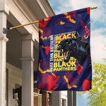 761st Tank Battalion Black Panthers Garden Flag Legendary African American WWII - African Pride