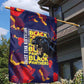 761st Tank Battalion Black Panthers Garden Flag Legendary African American WWII - African Pride
