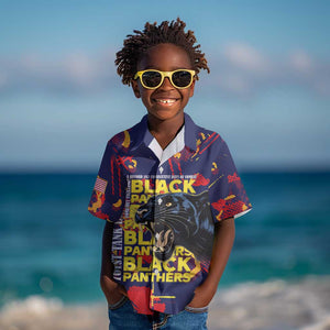 761st Tank Battalion Black Panthers Kid Hawaiian Shirt Legendary African American WWII - African Pride