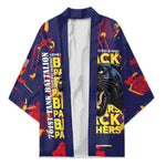 761st Tank Battalion Black Panthers Kimono Legendary African American WWII - African Pride