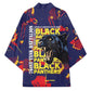 761st Tank Battalion Black Panthers Kimono Legendary African American WWII - African Pride