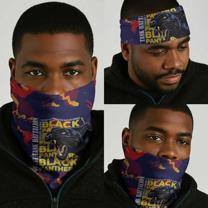 761st Tank Battalion Black Panthers Neck Gaiter Legendary African American WWII - African Pride