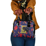 761st Tank Battalion Black Panthers Shoulder Handbag Legendary African American WWII - African Pride