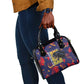 761st Tank Battalion Black Panthers Shoulder Handbag Legendary African American WWII - African Pride