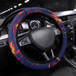 761st Tank Battalion Black Panthers Steering Wheel Cover Legendary African American WWII - African Pride