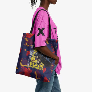 761st Tank Battalion Black Panthers Tote Bag Legendary African American WWII - African Pride