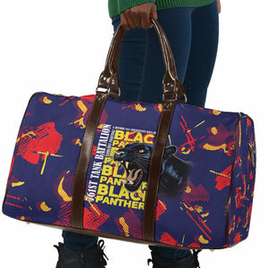 761st Tank Battalion Black Panthers Travel Bag Legendary African American WWII - African Pride