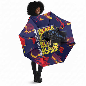 761st Tank Battalion Black Panthers Umbrella Legendary African American WWII - African Pride