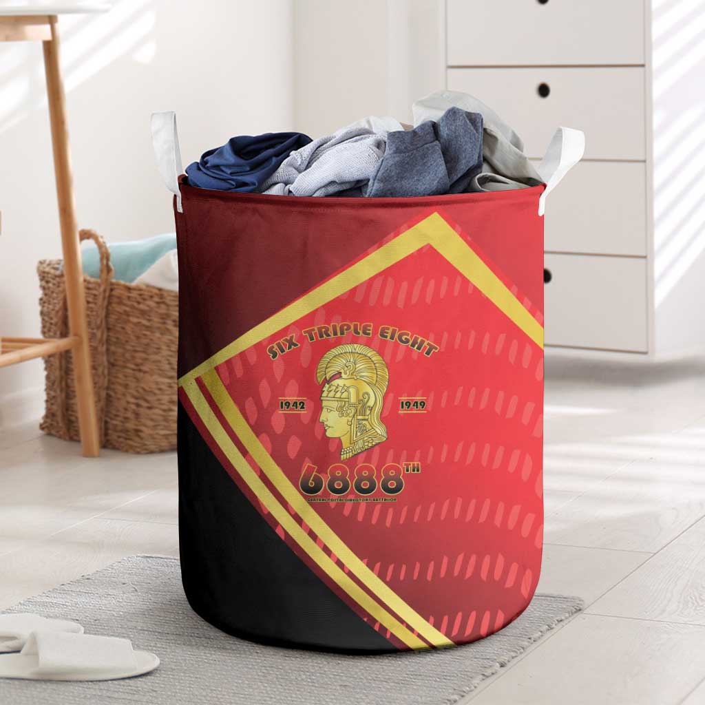 Six Triple Eight Legacy Laundry Basket 6888th Battalion 1942-1949