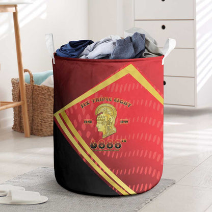 Six Triple Eight Legacy Laundry Basket 6888th Battalion 1942-1949