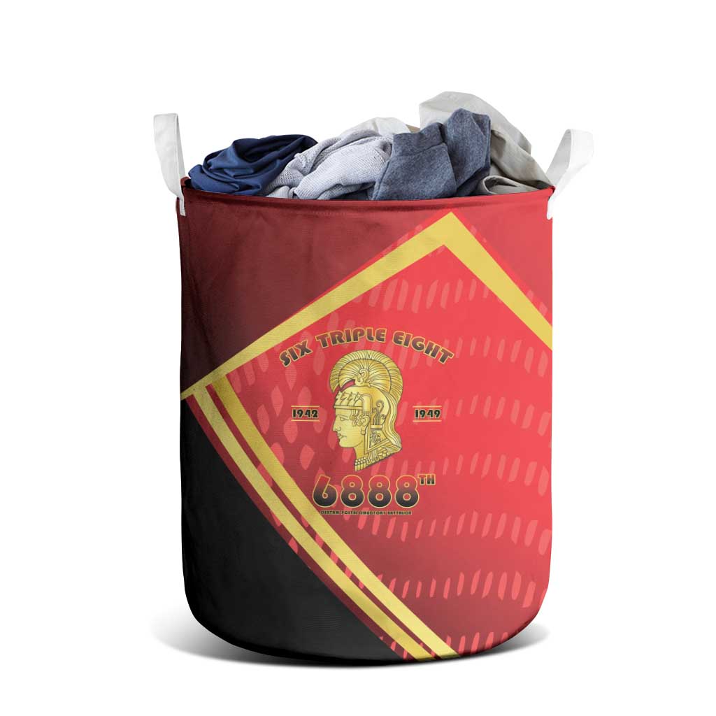 Six Triple Eight Legacy Laundry Basket 6888th Battalion 1942-1949