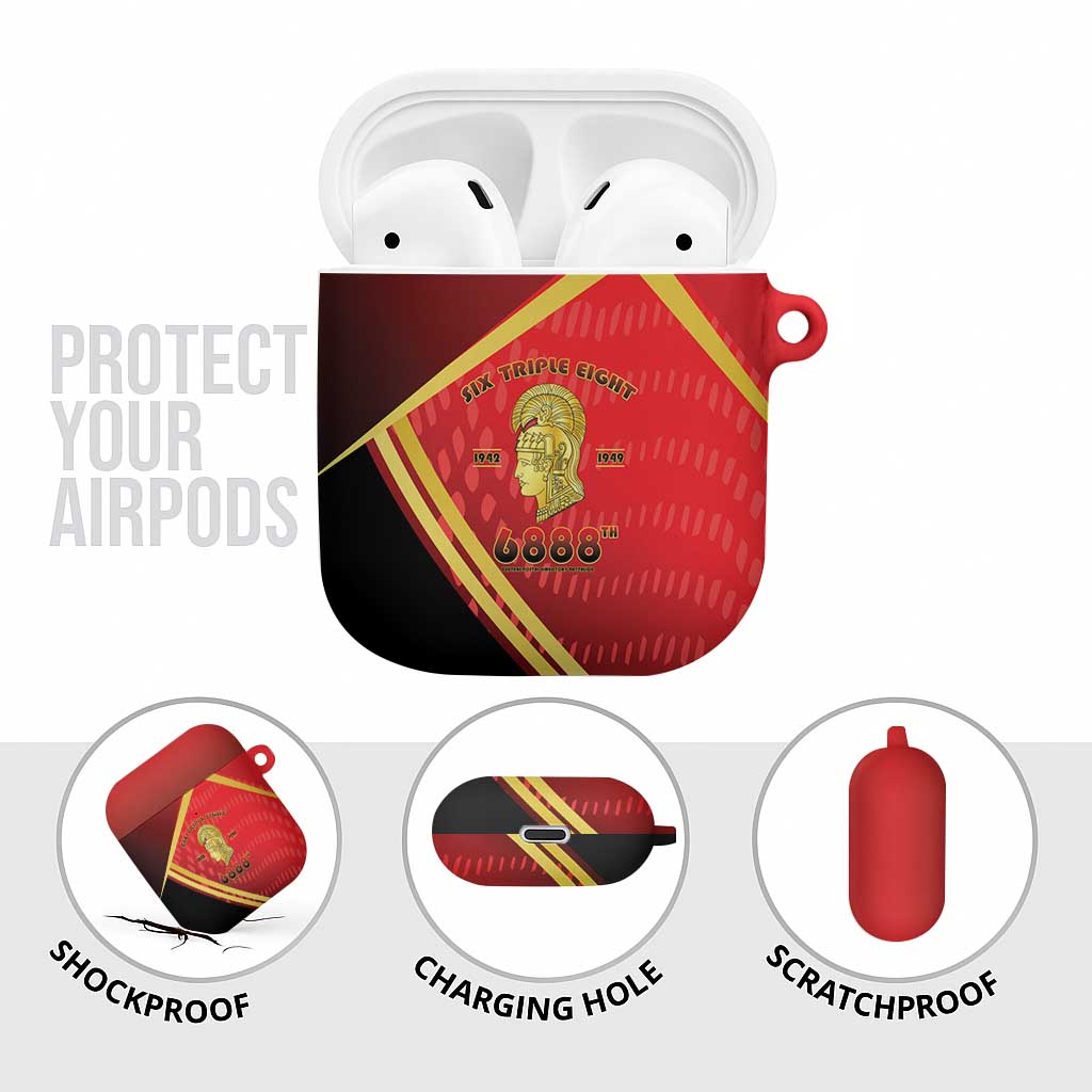 Six Triple Eight Legacy AirPods Case 6888th Battalion 1942-1949