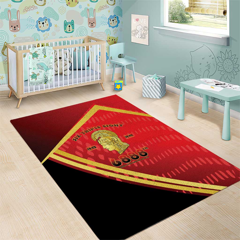 Six Triple Eight Legacy Area Rug 6888th Battalion 1942-1949
