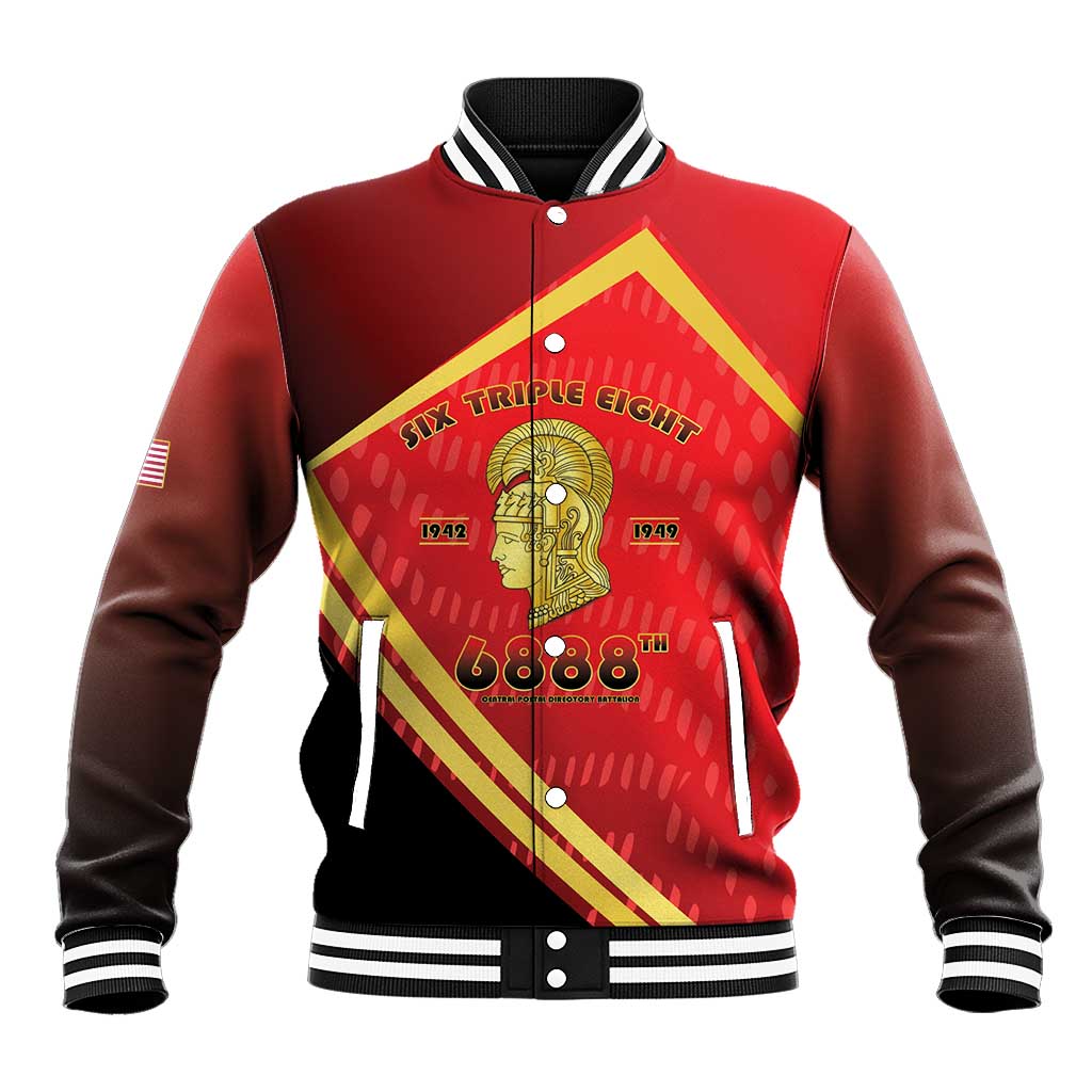 Six Triple Eight Legacy Baseball Jacket 6888th Battalion 1942-1949