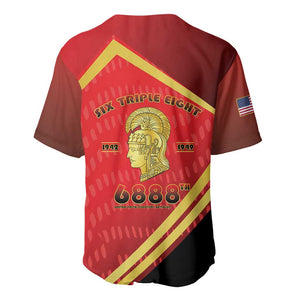 Six Triple Eight Legacy Baseball Jersey 6888th Battalion 1942-1949
