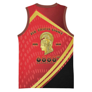 Six Triple Eight Legacy Basketball Jersey 6888th Battalion 1942-1949