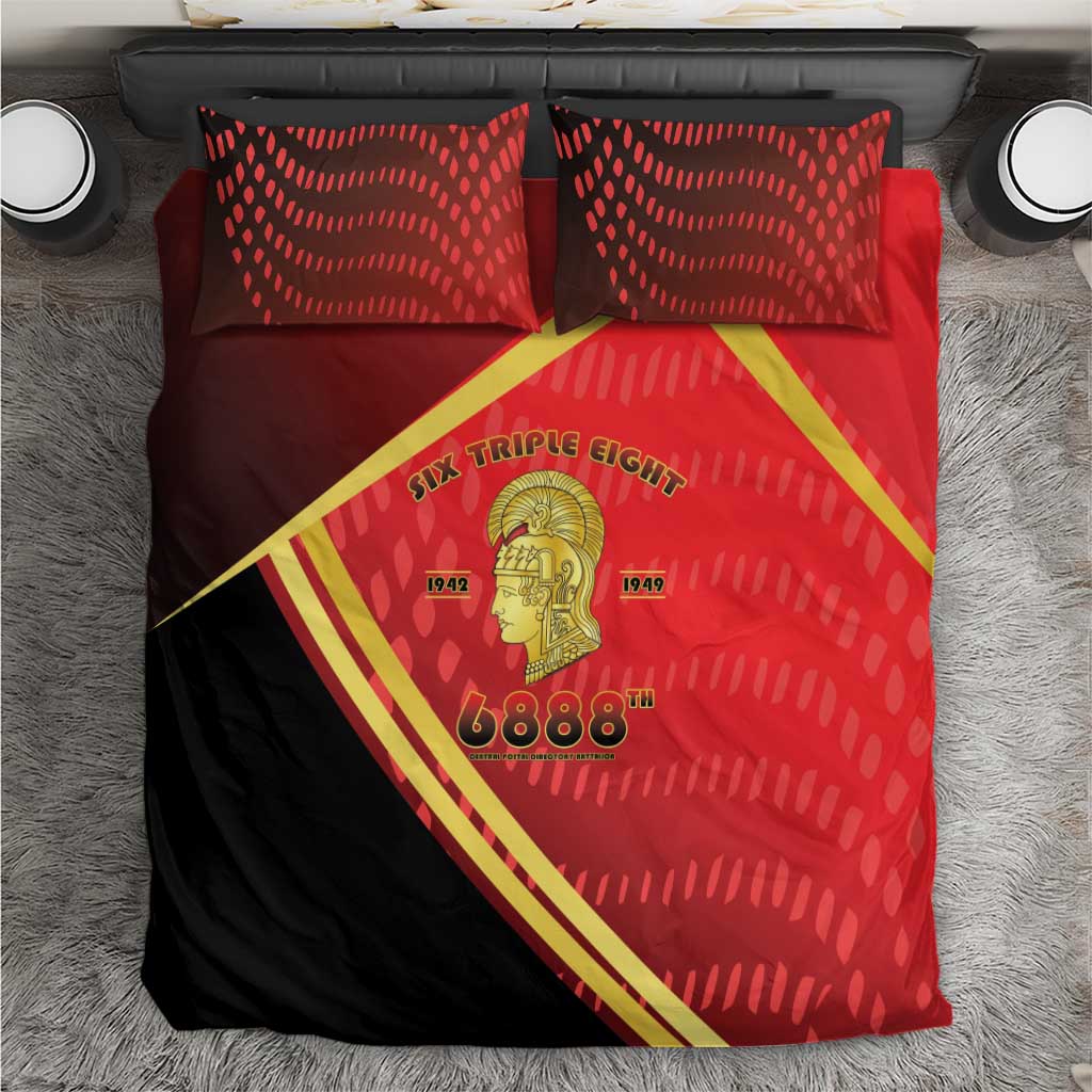 Six Triple Eight Legacy Bedding Set 6888th Battalion 1942-1949