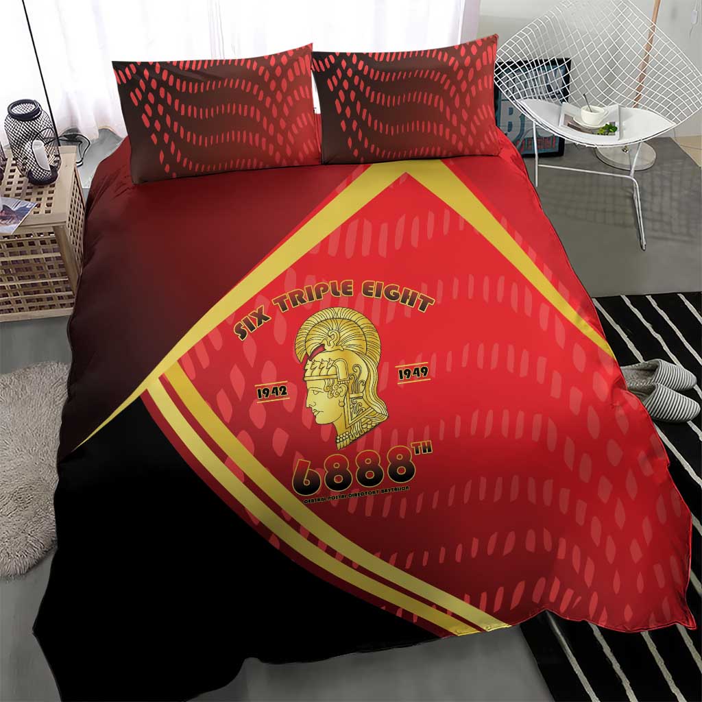 Six Triple Eight Legacy Bedding Set 6888th Battalion 1942-1949
