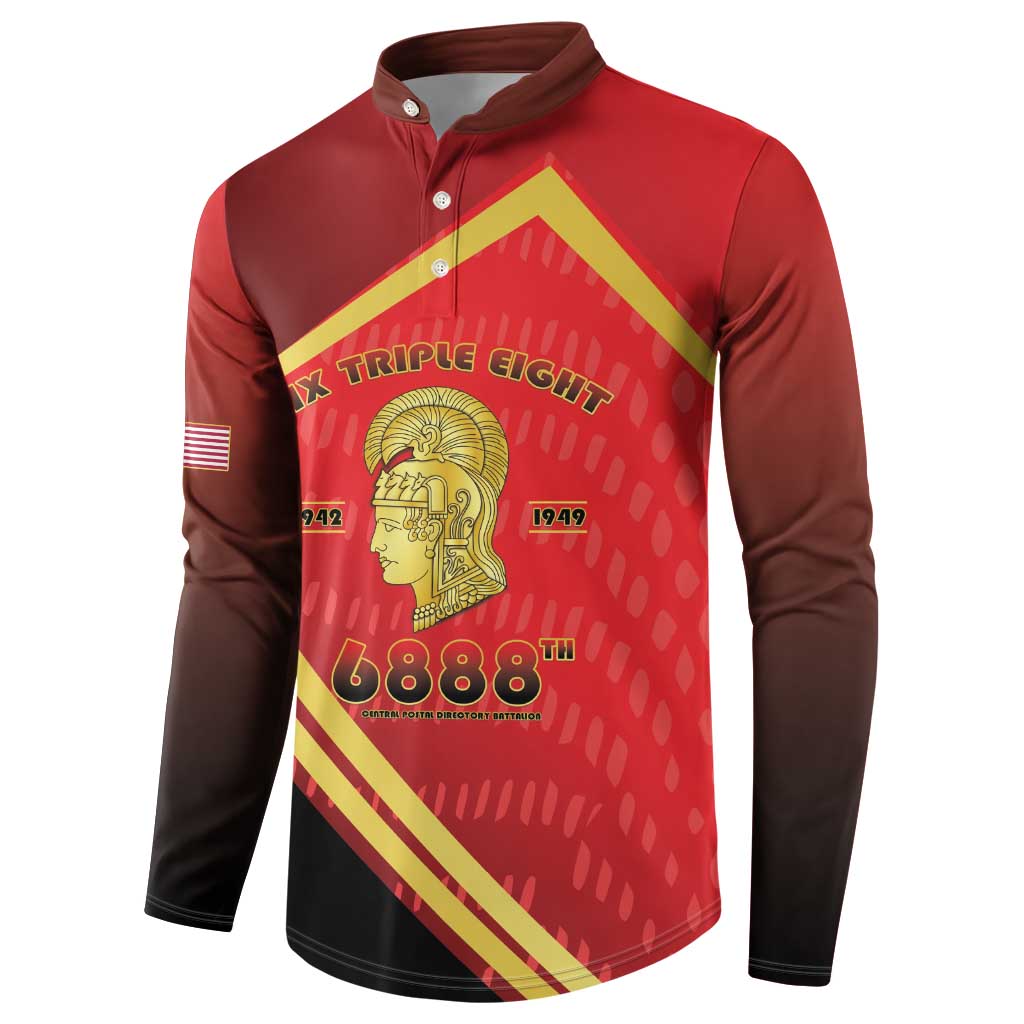 Six Triple Eight Legacy Button Sweatshirt 6888th Battalion 1942-1949