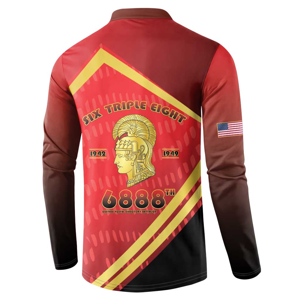 Six Triple Eight Legacy Button Sweatshirt 6888th Battalion 1942-1949