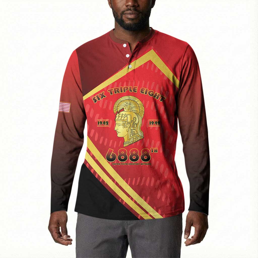 Six Triple Eight Legacy Button Sweatshirt 6888th Battalion 1942-1949