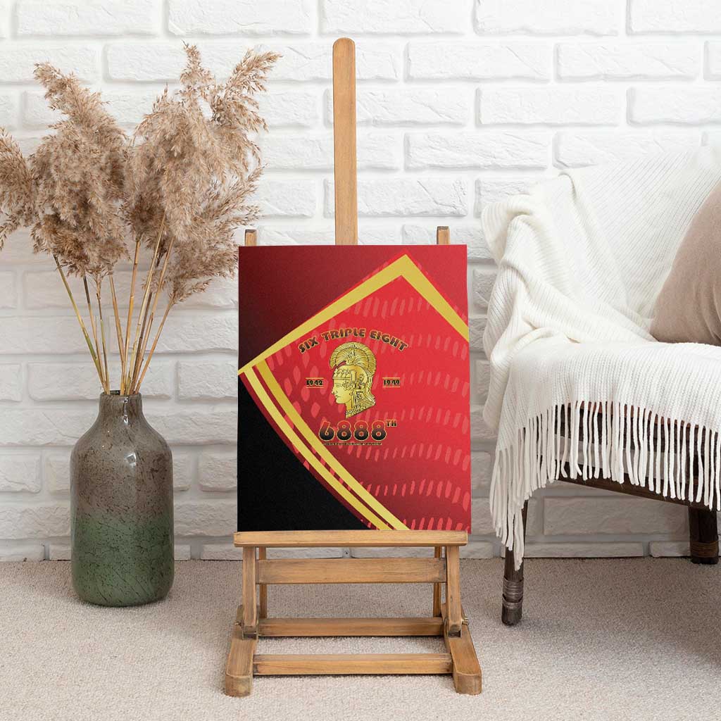 Six Triple Eight Legacy Canvas Wall Art 6888th Battalion 1942-1949