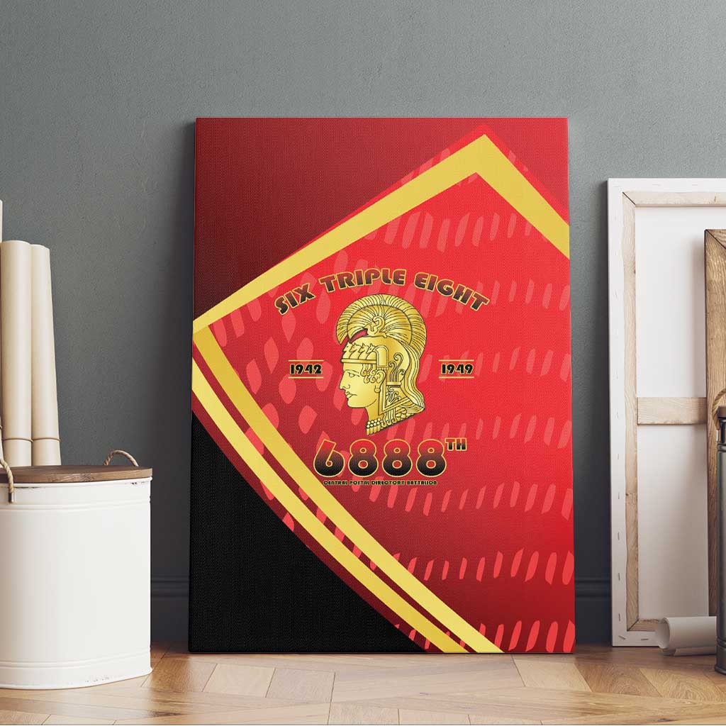 Six Triple Eight Legacy Canvas Wall Art 6888th Battalion 1942-1949