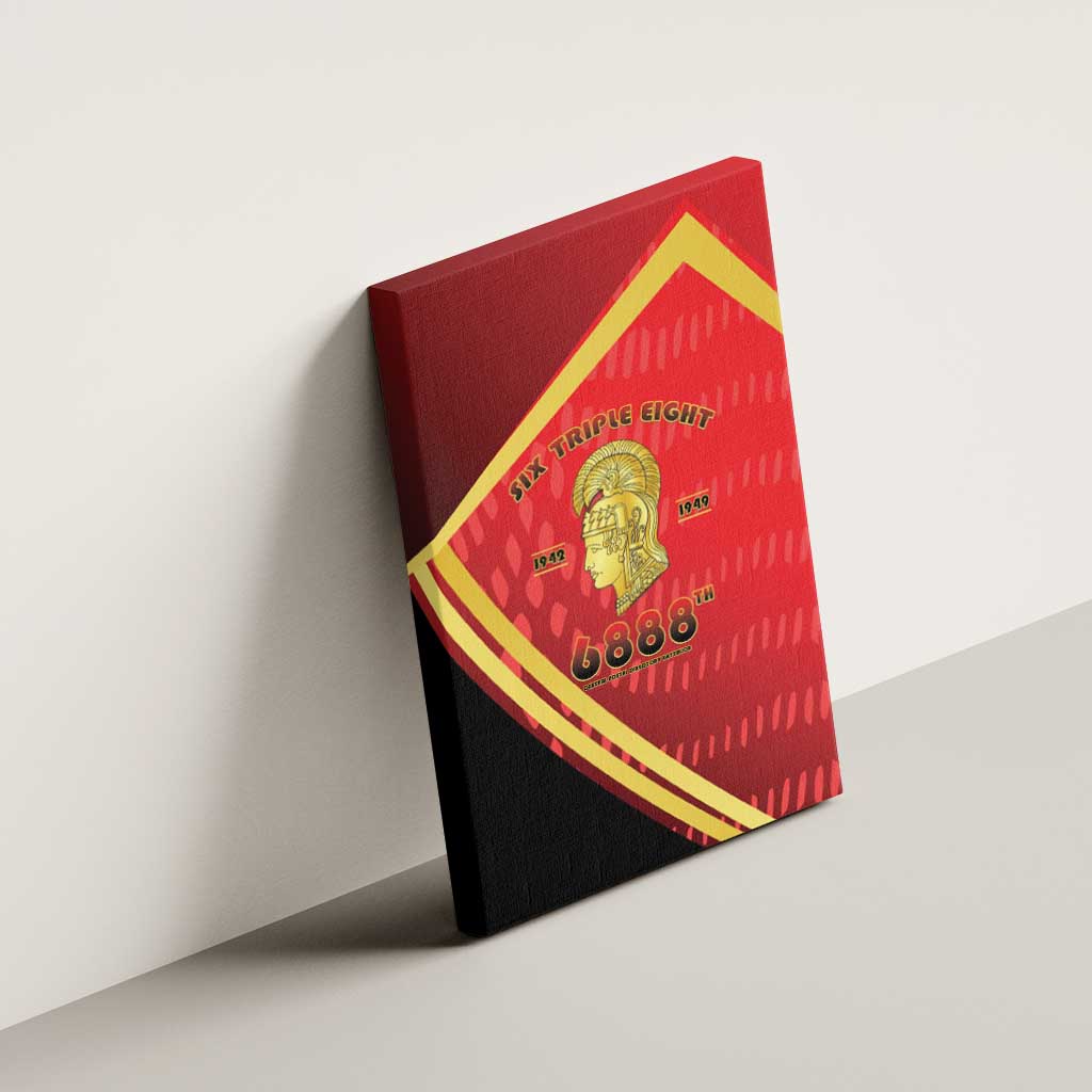 Six Triple Eight Legacy Canvas Wall Art 6888th Battalion 1942-1949