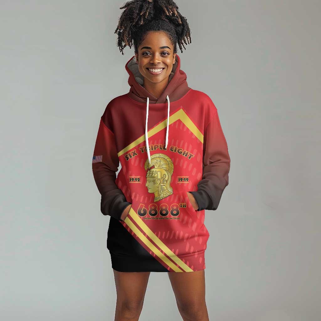 Six Triple Eight Legacy Hoodie Dress 6888th Battalion 1942-1949