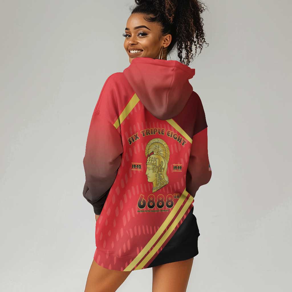 Six Triple Eight Legacy Hoodie Dress 6888th Battalion 1942-1949