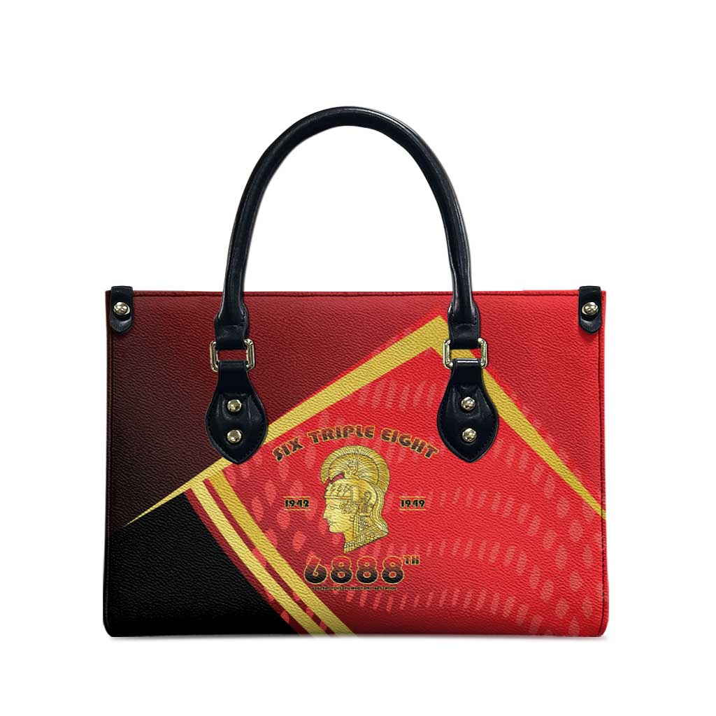 Six Triple Eight Legacy Leather Bag 6888th Battalion 1942-1949