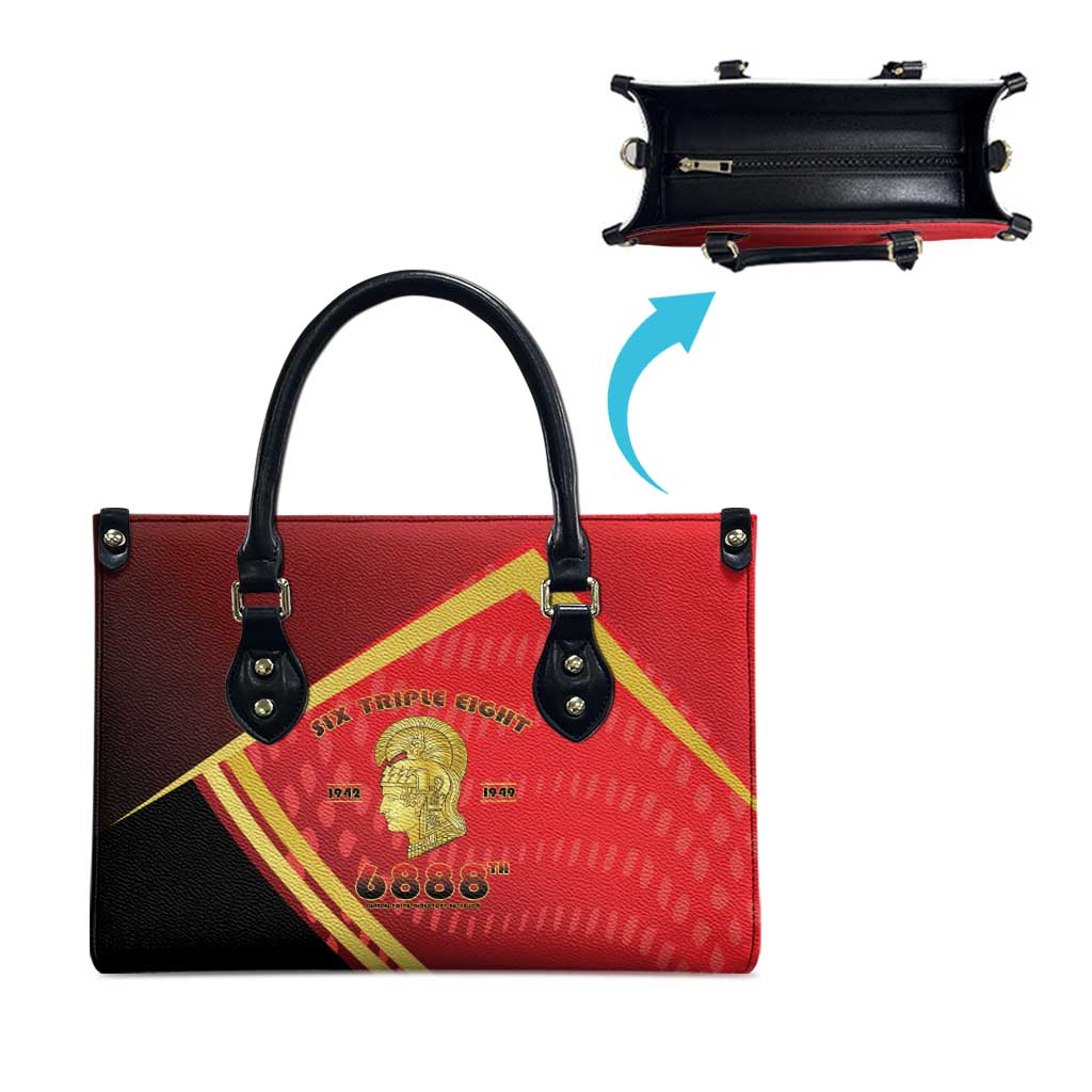 Six Triple Eight Legacy Leather Bag 6888th Battalion 1942-1949