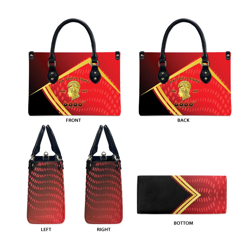 Six Triple Eight Legacy Leather Bag 6888th Battalion 1942-1949