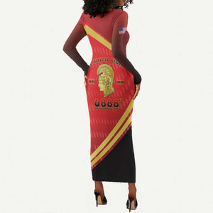 Six Triple Eight Legacy Long Sleeve Bodycon Dress 6888th Battalion 1942-1949