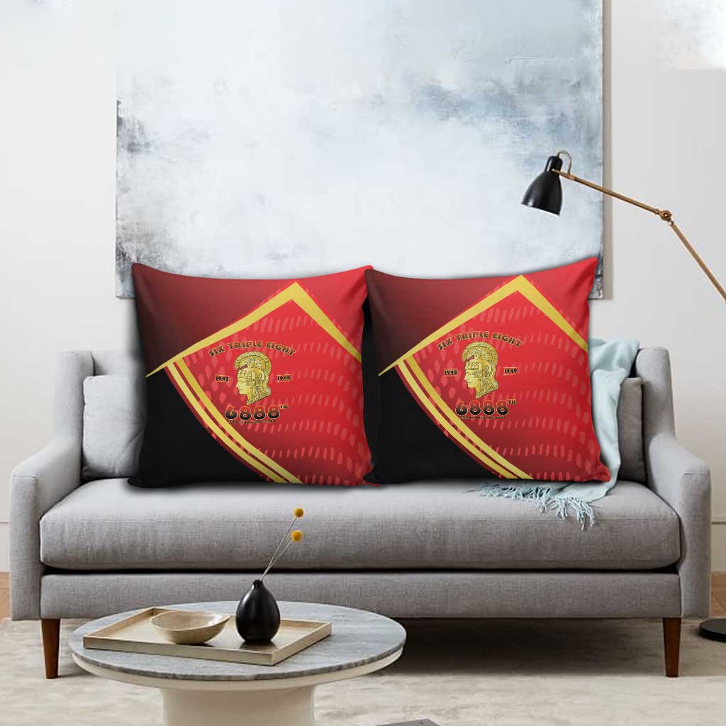 Six Triple Eight Legacy Pillow Cover 6888th Battalion 1942-1949