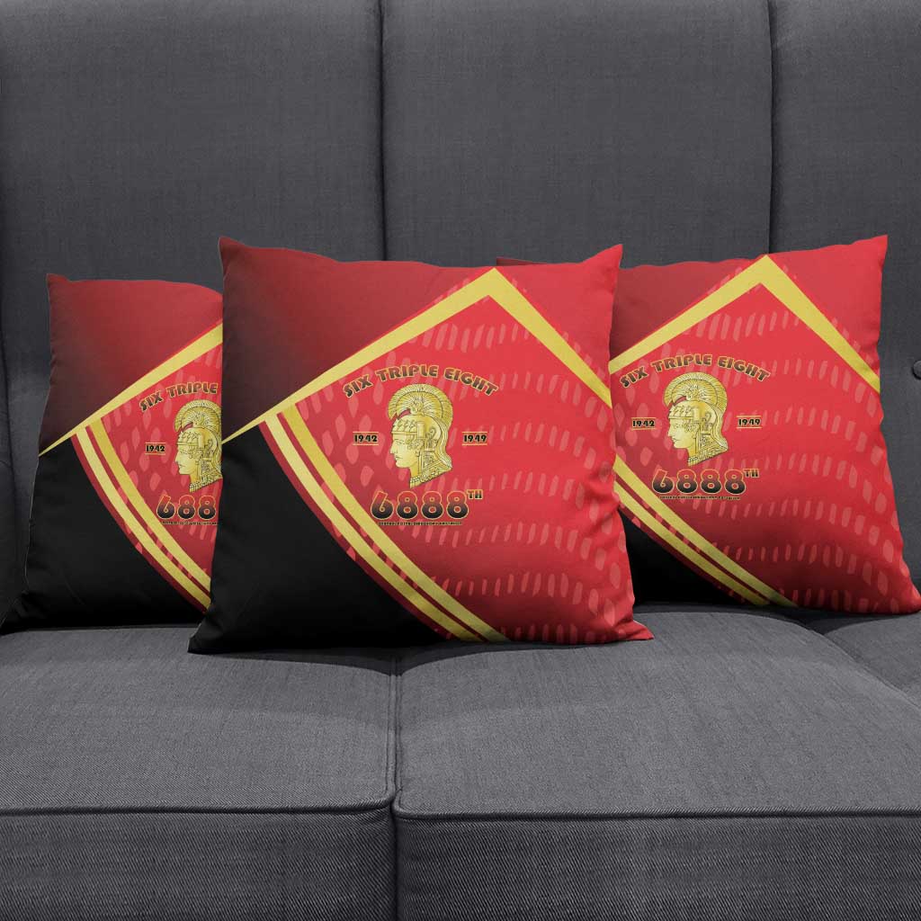 Six Triple Eight Legacy Pillow Cover 6888th Battalion 1942-1949