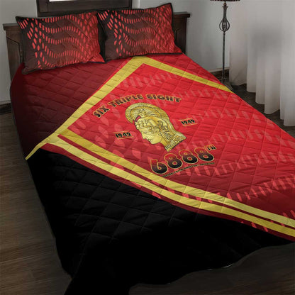 Six Triple Eight Legacy Quilt Bed Set 6888th Battalion 1942-1949