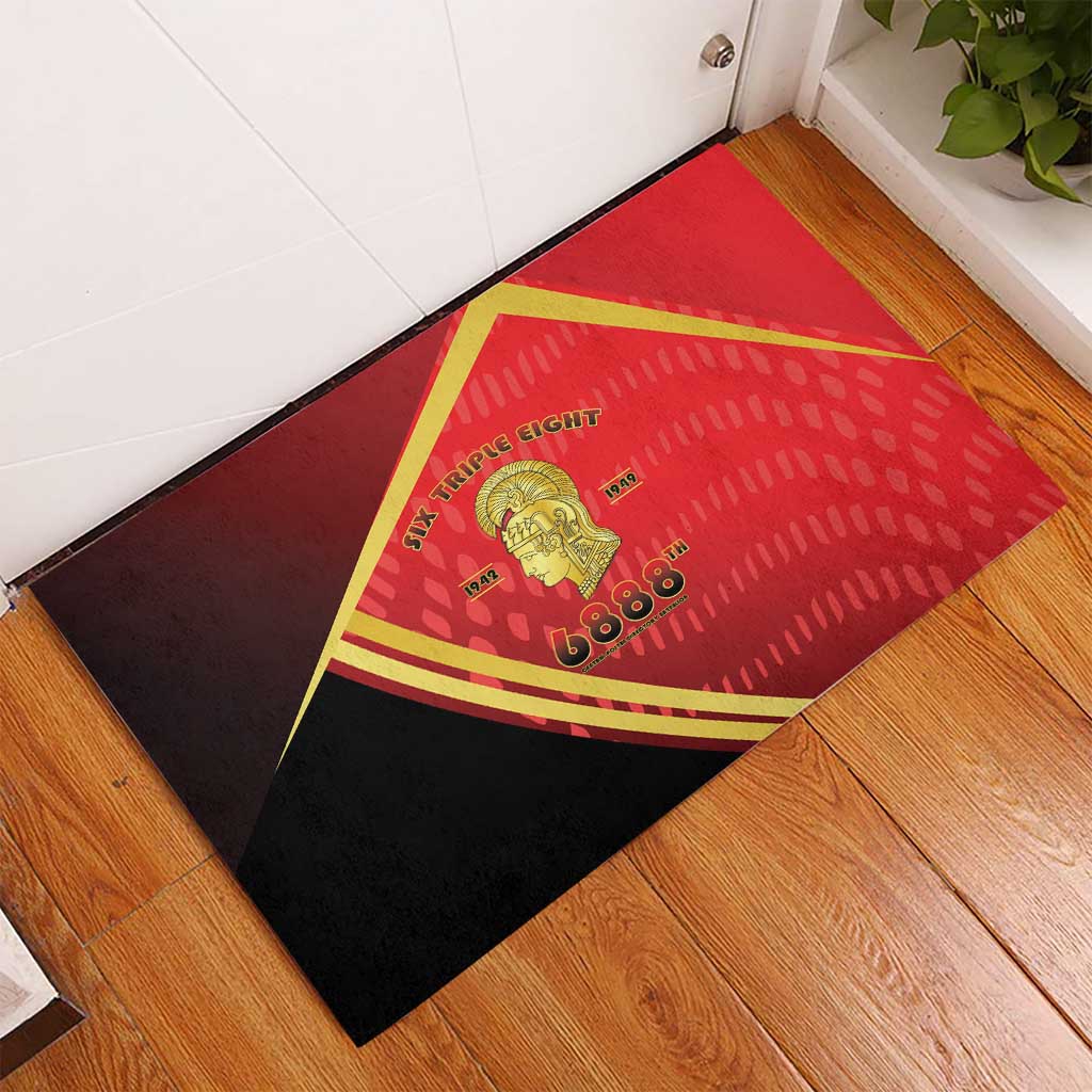 Six Triple Eight Legacy Rubber Doormat 6888th Battalion 1942-1949