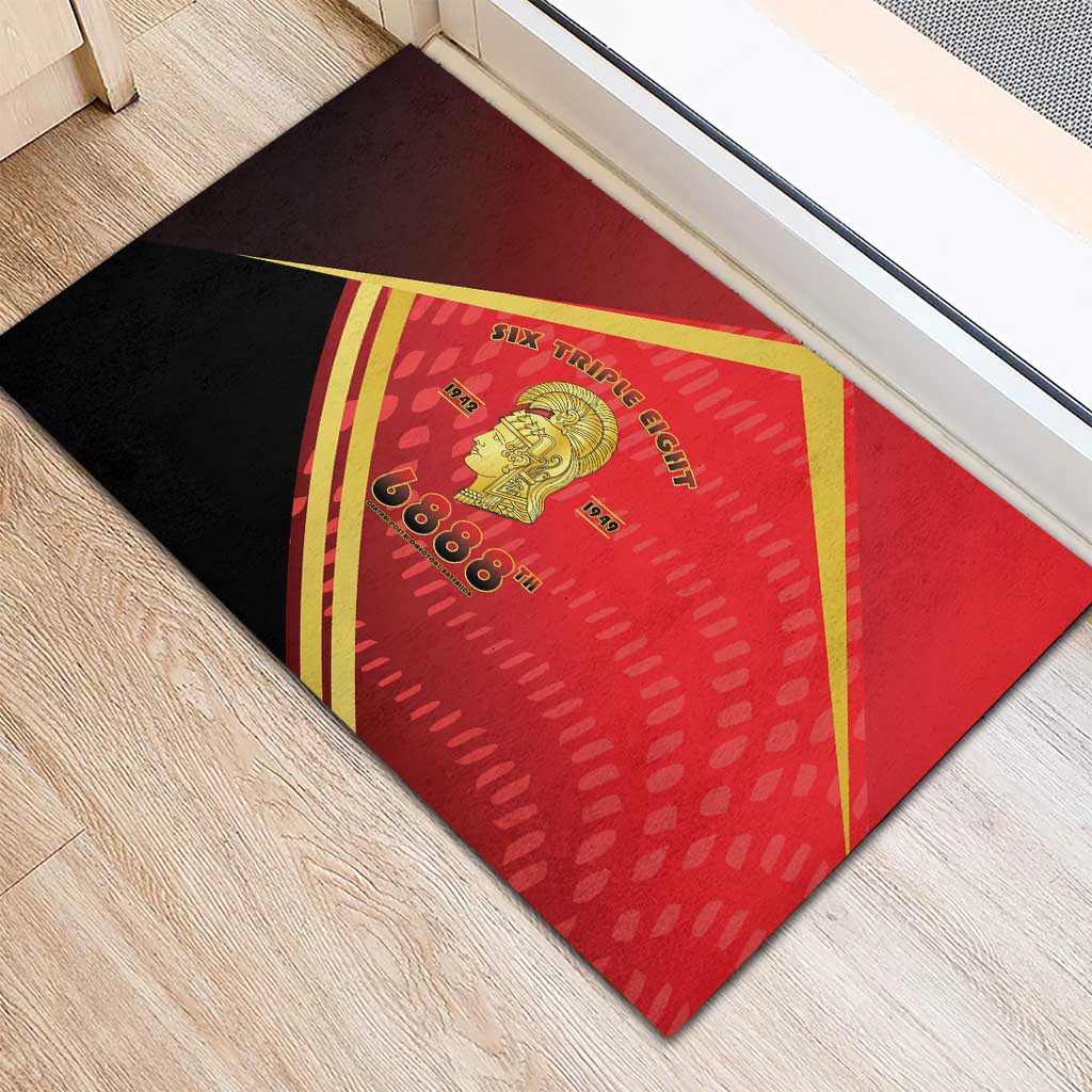 Six Triple Eight Legacy Rubber Doormat 6888th Battalion 1942-1949